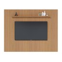 Ver mais imagens de Painel Ripado para TV até 82 Polegadas 100% MDF 300,4CMX240CM 3.0 Yescasa Marrom