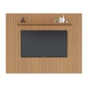 Ver imagem 2 de Painel Ripado para TV até 82 Polegadas 100% MDF 300,4CMX240CM 3.0 Yescasa Marrom