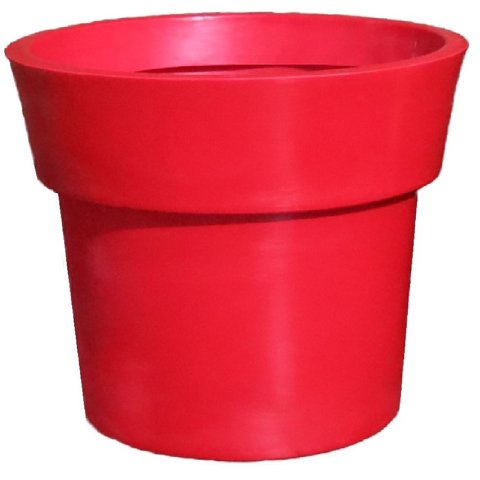 Vaso Planta Extra Grande 100x110 Ibiza Polietileno - VERMELHO PAU BRASIL 005