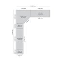 Ver imagem 5 de Quarto Modulado Casal 5 Peças Bellagio Casa 812
