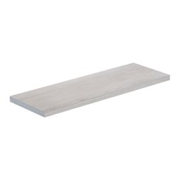 Prateleira Flutuante 25x80 cms com suporte incluso PBS 2580 - Branco - 4