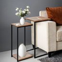 Ver mais imagens de Kit Mesas Aurora de Apoio Lateral para Sofá ou Canto de Sala - Edecasamoveis