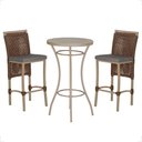 Ver imagem 1 de Mesa Bistro e 2 Banquetas Roma Fendi Corda Náutica 11 Trama Original