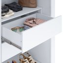 Ver mais imagens de Guarda Roupa Casal Trianon 2 Portas de Correr 4 Gavetas Branco/Absoluto