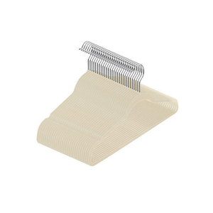 Kit 50 Cabides de Veludo Slim Antideslizante Ultrafino para Roupa