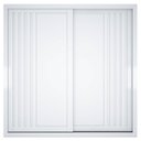 Ver imagem 3 de Guarda Roupa Casal Versalles 2 Portas de Correr 6 Gavetas Branco/Absoluto