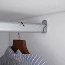 Ver imagem 2 de Guarda Roupa Casal Versalles 2 Portas de Correr 6 Gavetas Branco/Absoluto