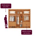 Ver imagem 7 de Guarda-Roupa 100% Mdf 6 Portas 6 Gavetas Istambul