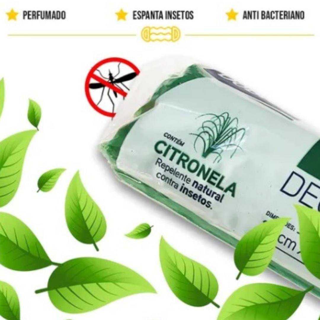 Saco de Lixo 15 Litros Citronela Reforçado com 80 Unids - 4