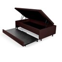 Ver imagem 4 de Bicama com Baú Solteiro 96x203 Cm Courino