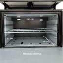 Ver imagem 5 de Fogão 4 Bocas Cefaz com Forno e Chapa Linha Gold Alta Pressão CFZG-128C