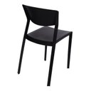 Ver imagem 2 de Conjunto com 4 Cadeiras para Jardim Oui Preto