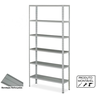 Estante de Aço 6 Prateleiras Reforçada 200x92x30 Cinza 10106 - 1
