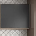 Ver imagem 1 de Armário Aéreo de Cozinha | 80cm - 2 Portas Firenze Bege/Res_Atr_Avena_Touch_Grafito