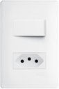 Ver imagem 1 de Conjunto Habitat 1 Interruptor Tomada 20 Amperes 250 Volts Fame