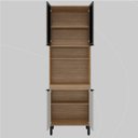 Ver imagem 5 de Paneleiro | 2 Portas Vidro Fumê Firenze