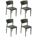 Ver imagem 1 de Conjunto com 4 Cadeiras para Jardim Oui