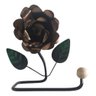 Porta Papel Higiênico de Parede em Ferro com Rosa:marron - 1