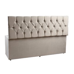 Recamier Baú 1,40m Madrid Suede Bege Dal Poz Estofados - 3
