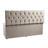 Recamier Baú 1,40m Madrid Suede Bege Dal Poz Estofados - 3
