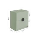Ver imagem 4 de Mesa de Cabeceira Joy CabeCasa MadeiraOriginals Verde