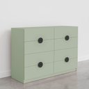 Ver imagem 7 de Cômoda Planejada com 8 Gavetas Joy CabeCasa MadeiraOriginals Verde