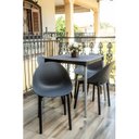Ver imagem 2 de Conjunto com 2 Cadeiras para Jardim Pétala Preto