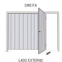 Ver imagem 5 de Portão Contrapeso de Aço com Painel em Madeira e Batente em Aço Galvanizado 220x265 Req: 12