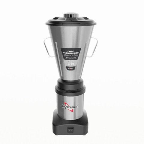 Liquidificador Industrial Monobloco Inox 6l Baixa Rotação 0,5cv L6 Bivolt - Skymsen 70981.6