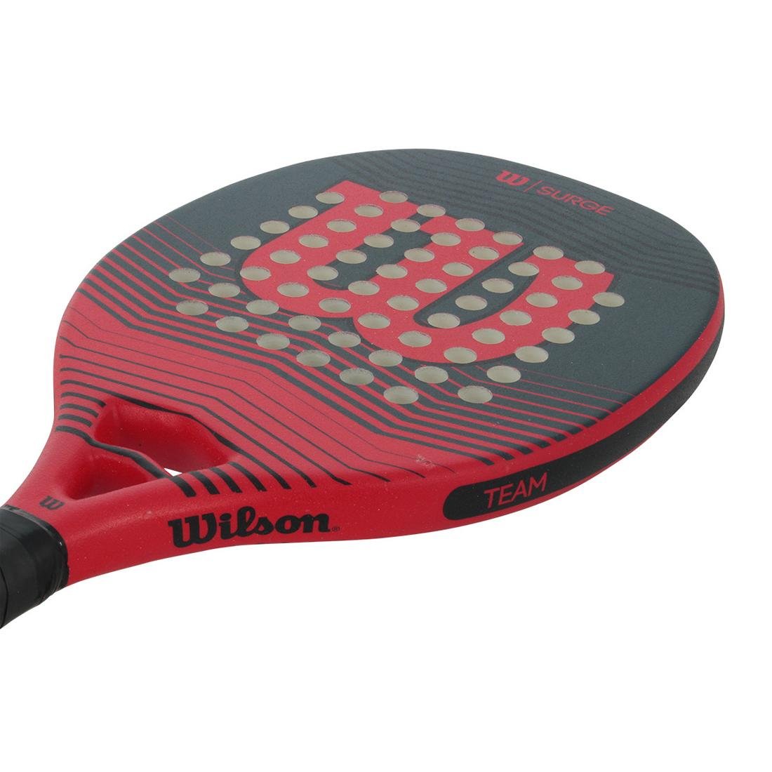 Raquete de Beach Tennis Surge WRBT04004006 Wilson - Vermelho/Cinza - 4