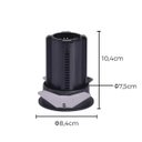 Ver imagem 4 de Spot Led Embutir Retrátil Aiva 12w 2700k C/ Facho Direcionável 360° Pt St2925