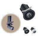Ver imagem 1 de Spot Led Embutir Retrátil Aiva 12w 2700k C/ Facho Direcionável 360° Pt St2925