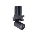 Ver imagem 6 de Spot Led Embutir Retrátil Aiva 12w 2700k C/ Facho Direcionável 360° Pt St2925