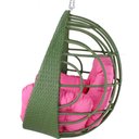 Ver imagem 2 de Balanço Ninho Suspenso Hungria Verde e Lisato Pink