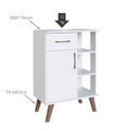 Ver imagem 5 de Balcão Multiuso com 1 Gaveta e 3 Prateleiras Ba300