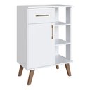 Ver imagem 3 de Balcão Multiuso com 1 Gaveta e 3 Prateleiras Ba300