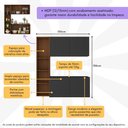 Ver imagem 3 de Armário de Cozinha Compacta com Balcão Linea Fit 4 Portas Multimóveis Mp2218 Carvalho Avelã/