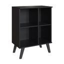 Ver imagem 2 de Gabinete para Banheiro 60cm com 1 Porta e 2 Prateleiras BA305 sem Cuba Preto