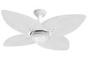 Ver imagem 1 de Ventilador de Teto Office Jet Aspen Venti-delta Branco Rattan Branca 220v