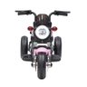 Moto Elétrica Infantil 6v Harley Triciclo Rosa Farol de Led e Sons com Música e Buzina - 3