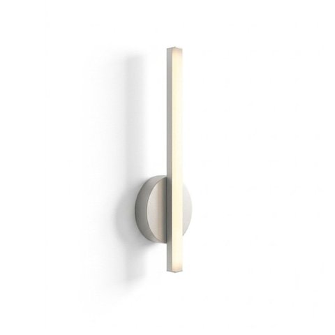 Kit 2 Arandelas Linear Led 10w Luz Direta 35cm Bivolt