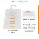 Ver mais imagens de Conjunto Planejado Joy 2 Peças Nicho com 2 Gavetas e Sapateira CabeCasa MadeiraOriginals