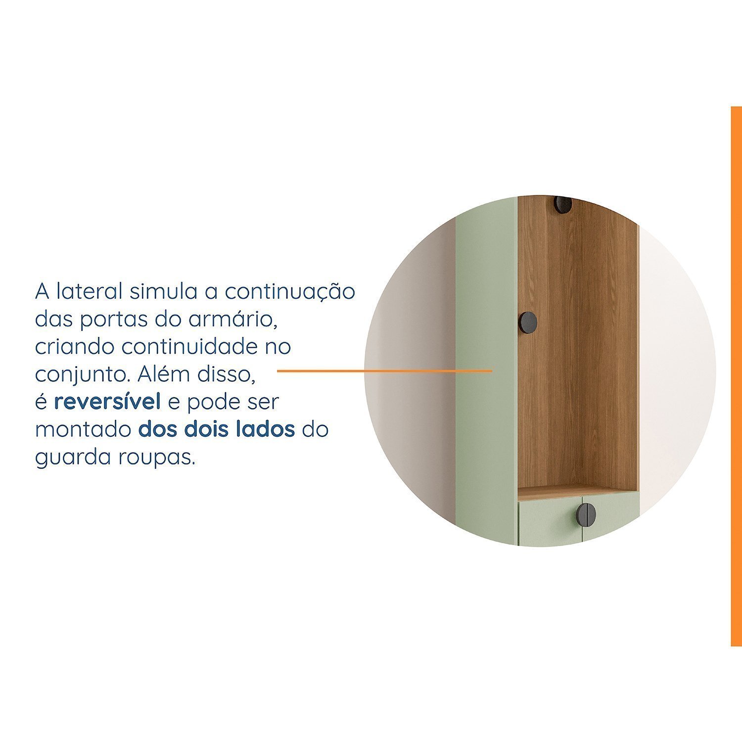 Conjunto Modulado Joy 2 Peças Nicho com 2 Gavetas e Sapateira Cabecasa Madeiramadeira - 11