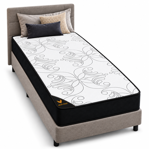 Colchão Solteiro D28 88x188x17 Ideal para Quartos Compactos e Uso Diário D28