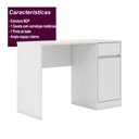 Ver imagem 5 de Escrivaninha 1 Porta 1 Gaveta Office Bélgica - Branco