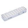 Luminária De Emergência Engesul Lde 30l Led Com Bateria Recarregável 2 W 127v/220v Branca intelbras  - 1