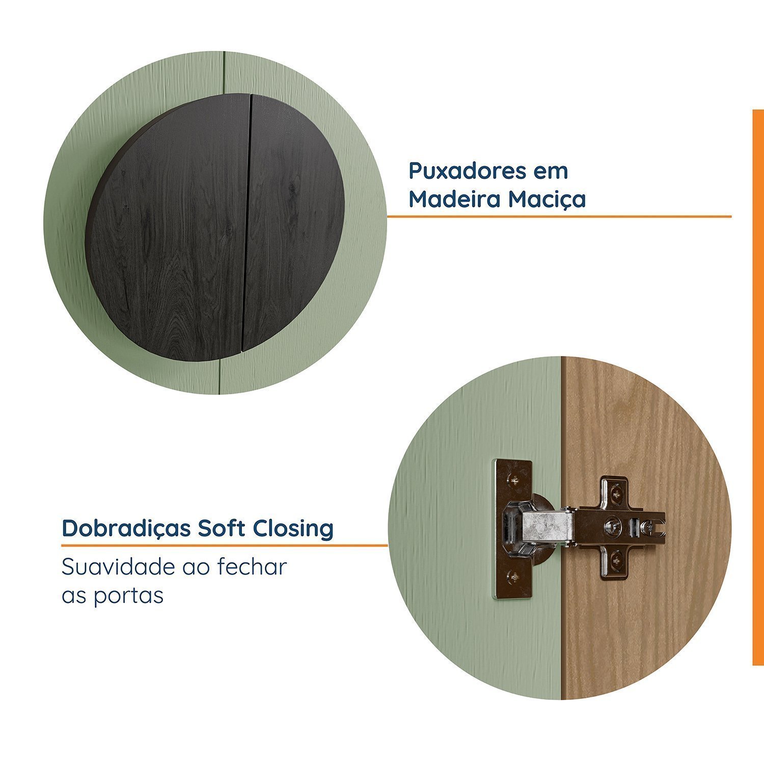 Guarda-roupa Modulado Joy Nichos com Cabideiro Cabecasa Madeiramadeira - 10