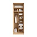 Ver imagem 6 de Guarda-roupa Modulado Joy Nichos com Cabideiro CabeCasa MadeiraOriginals