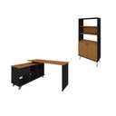 Ver imagem 2 de Conjunto Home Office: Escrivaninha 6142 e Estante 6195