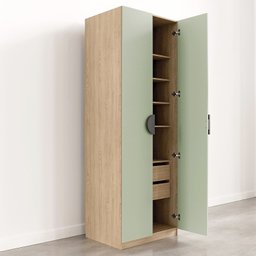Guarda-roupa Modulado Joy com Gaveteiro Cabecasa Madeiramadeira - 15